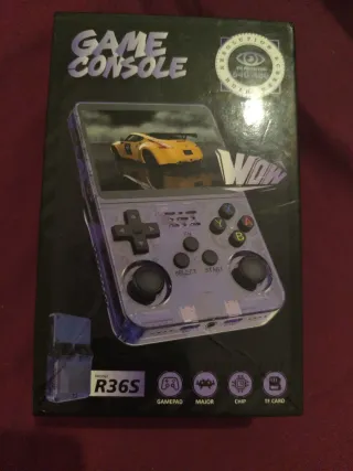 Consola Retro R36S Plata