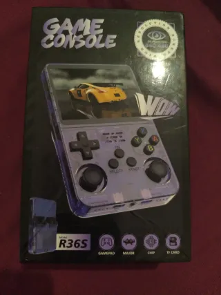 Consola Retro R36S Plata