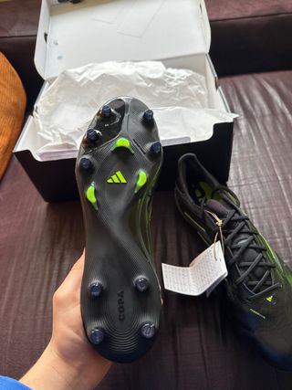 Adidas Copa Pure Élite FG Negra/Verde