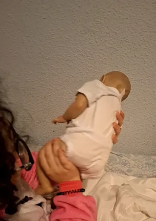 Bebé Reborn Vinilo y Tela