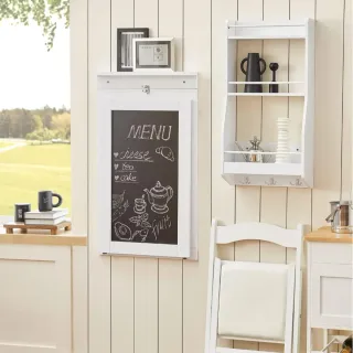 Mesa Plegable Abatible Pared Blanca