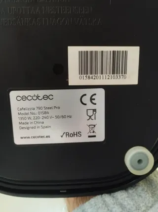 Cafetera Cecotec Cafelizzia 790 Steel Pro