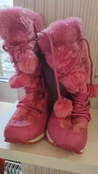 Stivali invernali rosa Agatha Ruiz de la Prada