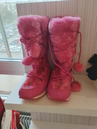 Stivali invernali rosa Agatha Ruiz de la Prada