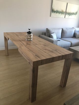 Mesa comedor extensible
