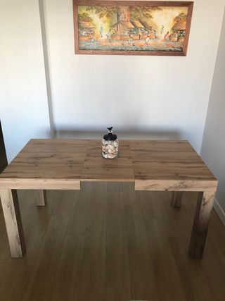 Mesa comedor extensible