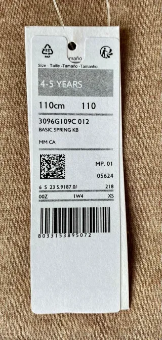 Camiseta Benetton Infantil 110cm