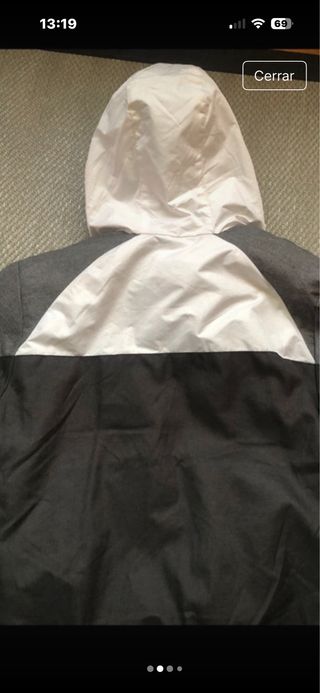 Chamarra con capucha Talla S