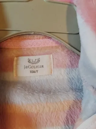 Bata de casa infantil talla 10