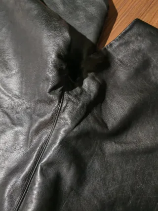 Pantaloni vera pelle Peau d'ane FR42