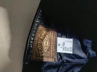 Pantaloni vera pelle Peau d'ane FR42