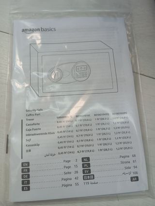 Caja fuerte digital - Seguridad hogar