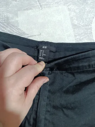 Pantalón corto mujer H&M negro
