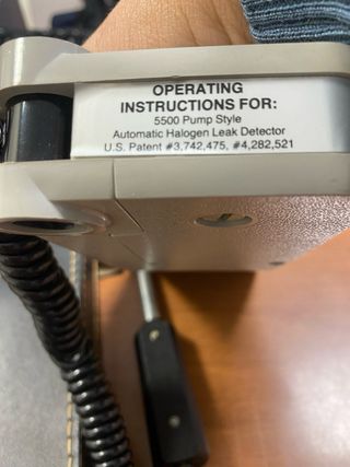 Rilevatore fughe alogeni stile PO