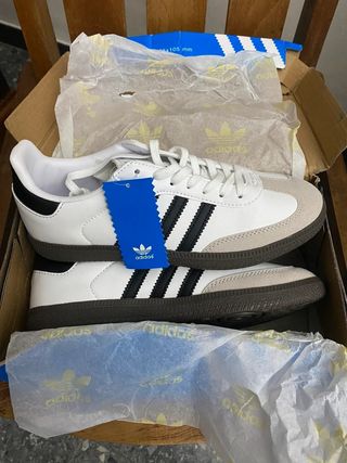 Adidas Samba Talla 36 Blancas/Negras
