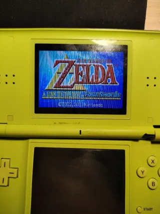Zelda A Link to the Past Four Swords Nintendo GBA