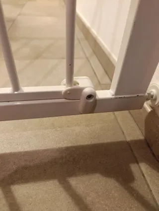 Cancelletto sicurezza bambini/animali bianco