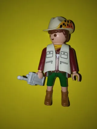 Playmobil figura guarda forestal reserva animales