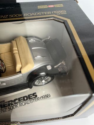 Burago Mercedes Benz 500K Roadster 1/18
