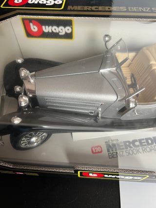Burago Mercedes Benz 500K Roadster 1/18