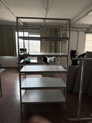 Estantería metálica 6 baldas