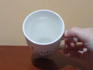 Taza desayuno cerámica La vida es bella