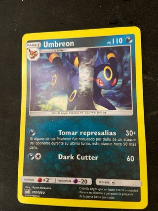 5 Cartas Pokémon: Pikachu, Umbreon, Flareon, Vapor