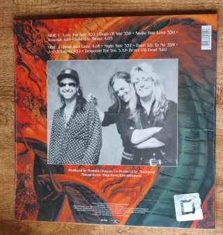 Motörhead Snake Bite Love Vinilo LP Rojo