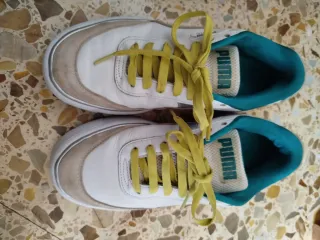 Zapatillas Puma Oslo Beige/Blanco