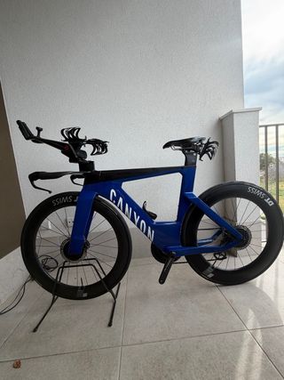 Canyon Speedmax CF SLX 8 Disc Di2 Talla S +Lenti