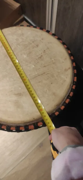 Timbal grande con funda