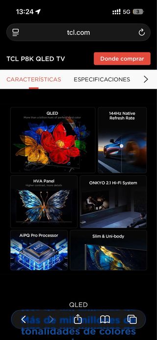 TCL 55 QLED TV Nuevo Sin Abrir