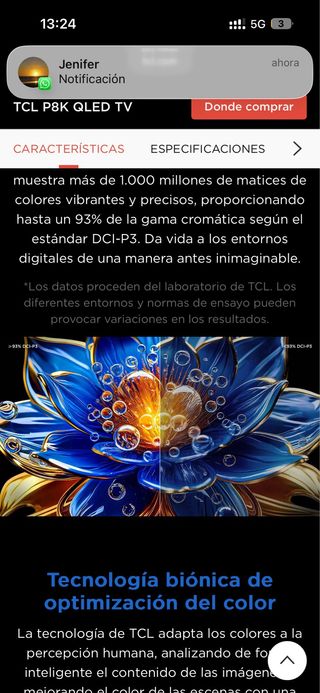 TCL 55 QLED TV Nuevo Sin Abrir