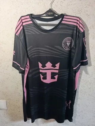 Camiseta Inter Miami CF Negra y Rosa
