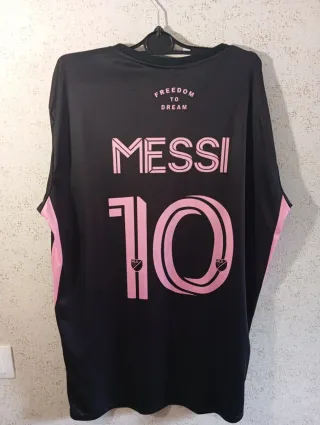 Camiseta Inter Miami CF Negra y Rosa