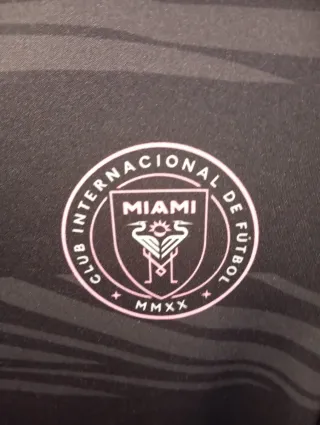 Camiseta Inter Miami CF Negra y Rosa