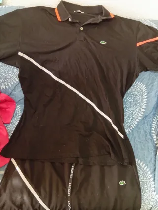 Conjunto Lacoste Polo y Bermudas XXL