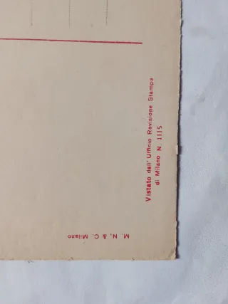 Cartolina Esercito Italiano - Alpini