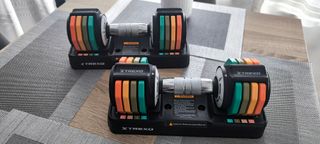 Mancuernas ajustables XTREXO coloridas