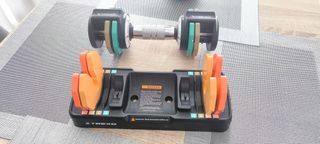 Mancuernas ajustables XTREXO coloridas