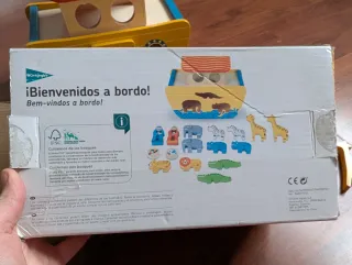 Juego Arca de Noé Madera. Bienvenidos a bordo!