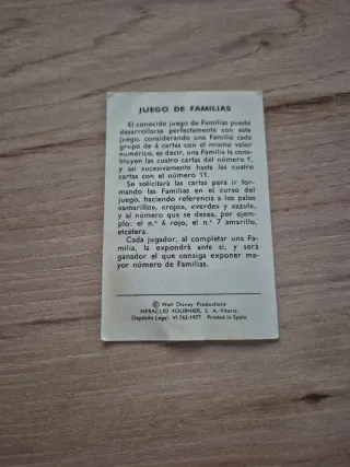 Juego de cartas Los Rescatadores Fournier