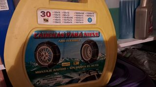 Cadenas para nieve 125 - 185 Aro Flexible