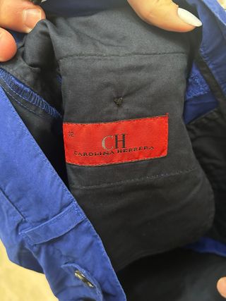 Pantalones Carolina Herrera Hombre Azul