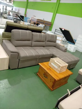 Sofá Chaise Longue.