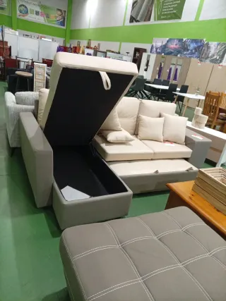 Sofá Chaise Longue.