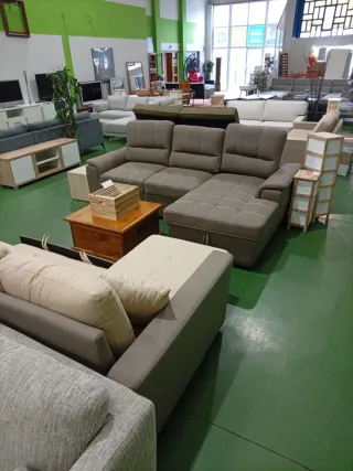 Sofá Chaise Longue.