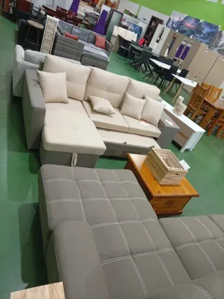 Sofá Chaise Longue.