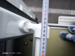 Barandilla Inox Blanca 168cm con anclajes