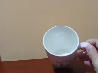 Taza desayuno cerámica frase positiva